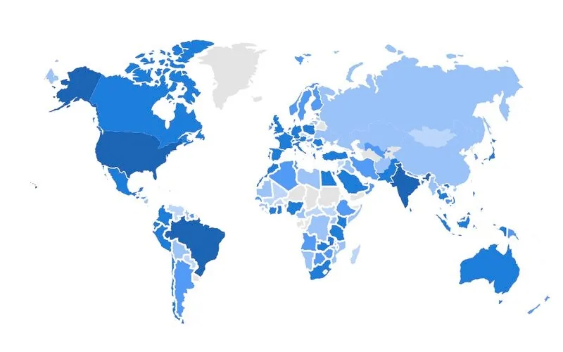 Worldwide Community Map